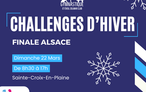 Challenges d'Hiver - Finale Alsace 2026