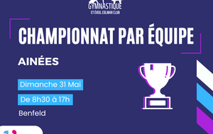 Championnat par Equipe Ainées 2026